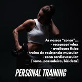 Personal training CTAD: áreas de recuperação, avaliação física, treino muscular e cardiovascular
