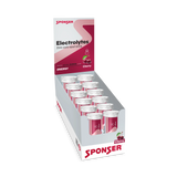 Sponser Electrolytes Cherry — caixa de 12 tubos