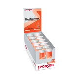 Sponser Electrolytes Red Orange — caixa de 12 tubos