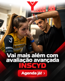 Avaliação INSCYD CTAD: técnico recolhe amostra na orelha de uma atleta; convite à marcação