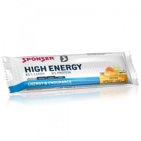 Sponser High Energy Alperce/Baunilha Bar 45gr